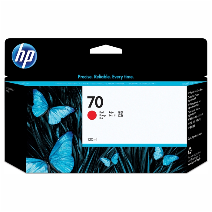 HP 70 - 130 ml Red cartucho de tinta