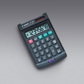 Canon LS-39E calculadora de bolsillo de 8 dígitos