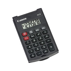 Calculadora de bolsillo Canon AS-8