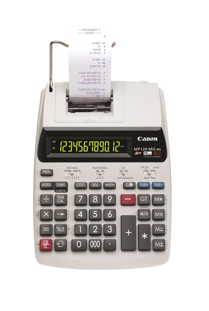 Calculadora de impresión Canon MP120-MG-ES II