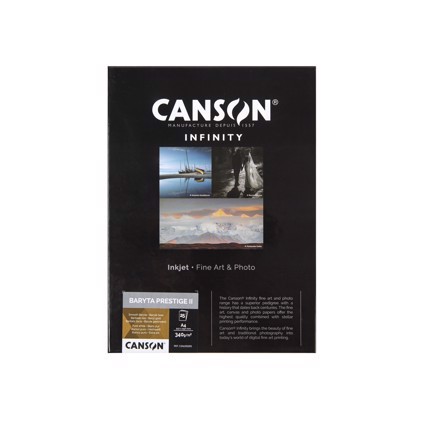 Canson Baryta Prestige II 340 g/m² - A4, 25 hojas 