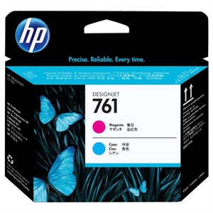 HP 761 magenta & cyan designjet Cabezal de impresión