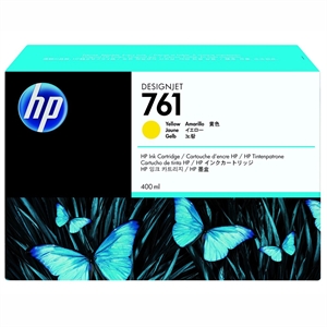 HP 761 yellow cartucho de tinta, 400 ml