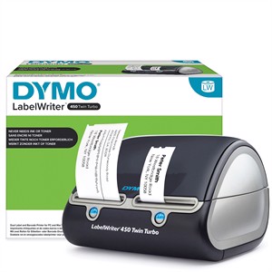 DYMO LabelWriter 450 Twin Turbo es una impresora de etiquetas.