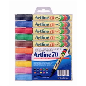 Artline Marker 70 Permanente 10-set