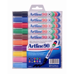 Artline Marker 90 set de 10 colores surtidos