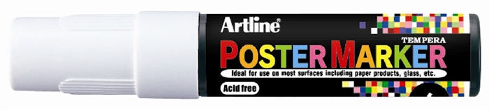 Artline Poster Marker 6.0 blanco