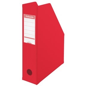 Esselte Tidsskriftsamler Vivida PVC A4 70mm rojo