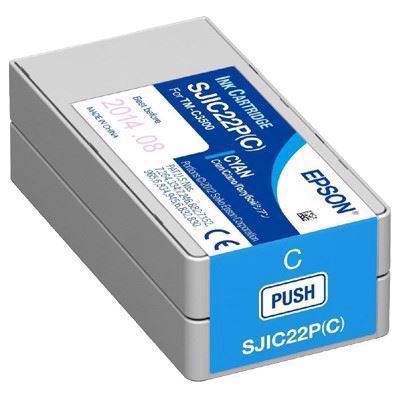 Cartucho de tinta Epson Cyan para Epson TM-C3500 - 32,5 ml