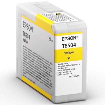 Epson Yellow 80 ml cartucho de tinta T8504