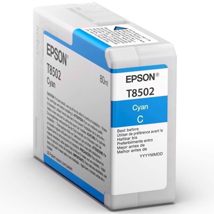 Epson Cyan 80 ml cartucho de tinta T8502