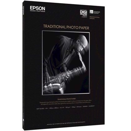 Epson Traditional Photo Paper 300 g/m2, A4 - 25 arca 