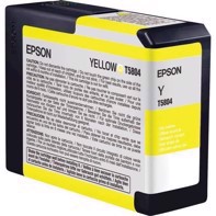 Epson Yellow 80 ml cartucho de tinta T5804
