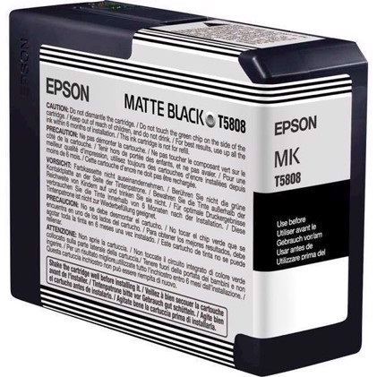 Epson Matte Black 80 ml cartucho de tinta T5808