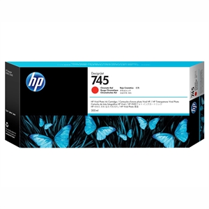 HP 745 cromatic red cartucho de tinta, 300 ml