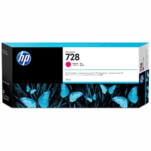 HP 728 300-ml Magenta DesignJet cartucho de tinta