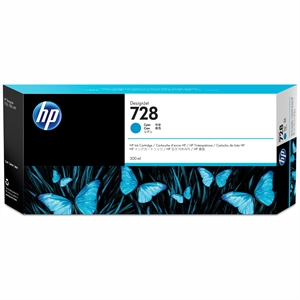 HP 728 300-ml Cyan DesignJet cartucho de tinta