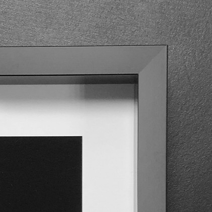 Ilford Galerie Frame, Flotante Negro - A4