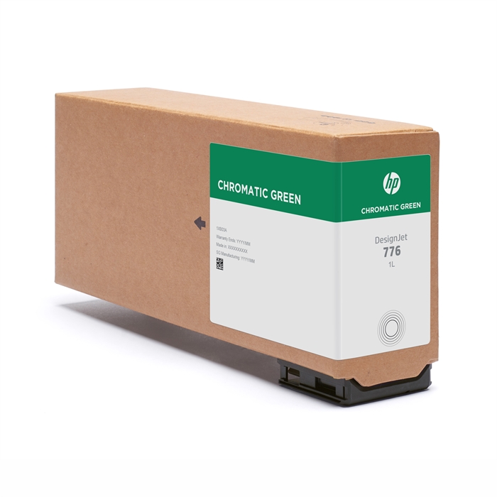 HP 776 cartridge, 1 liter, Chromatic Green