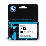 HP 712 38-ml Black DesignJet cartucho de tinta
