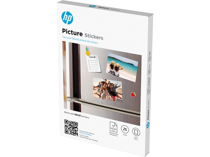 Etiquetas fotográficas HP, 10 x 15 cm (10 x 15), 25 hojas