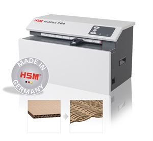 HSM ProfiPack trituradora de papel C400 modelo de sobremesa