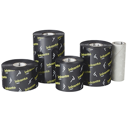 INKANTO thermal transfer ribbon, AWR 470 wax, 152mm, black