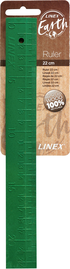 Linex línea de tierra verde lineal de 22 cm