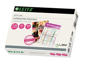 Leitz Funda para plastificar brillo 125 micras A7 (100)