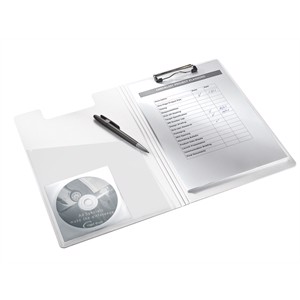 Leitz Clipboard WOW con portada A4 blanco