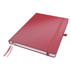Leitz Cuaderno Complete A4 cuad. 96g/80 hojas rojo