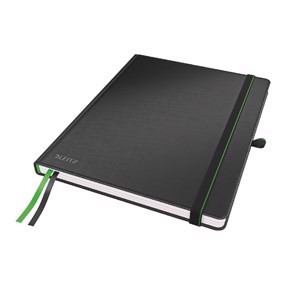 Leitz Cuaderno completo A4 cuadrado 96g/80 hojas negro