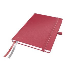 Leitz Cuaderno completo A5 cuad. 96 g/80 hojas rojo