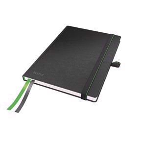 Leitz Cuaderno Complete A6 rayado 96g/80 hojas negro