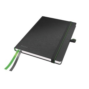 Leitz Cuaderno Complete A5 lin. 96g/80 hojas negro