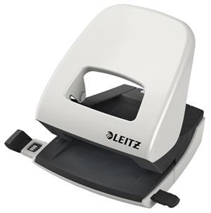 Leitz Hulapparat 5008 de 2 agujeros para 30 hojas en color gris.