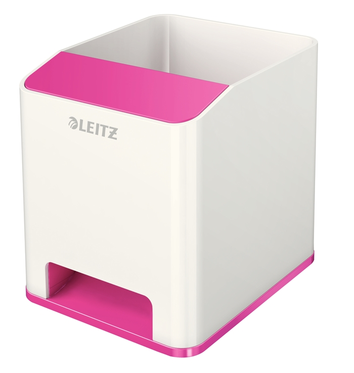 Leitz Soporte de bolígrafos Sound WOW blanco/rosa