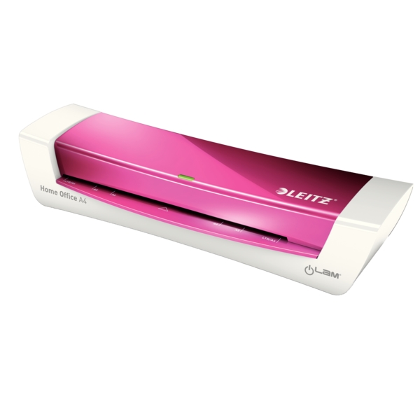 Leitz Laminadora iLAM Home Office A4 rosa