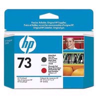 HP 73 - Matt black and chromatic red Cabezal de impresións