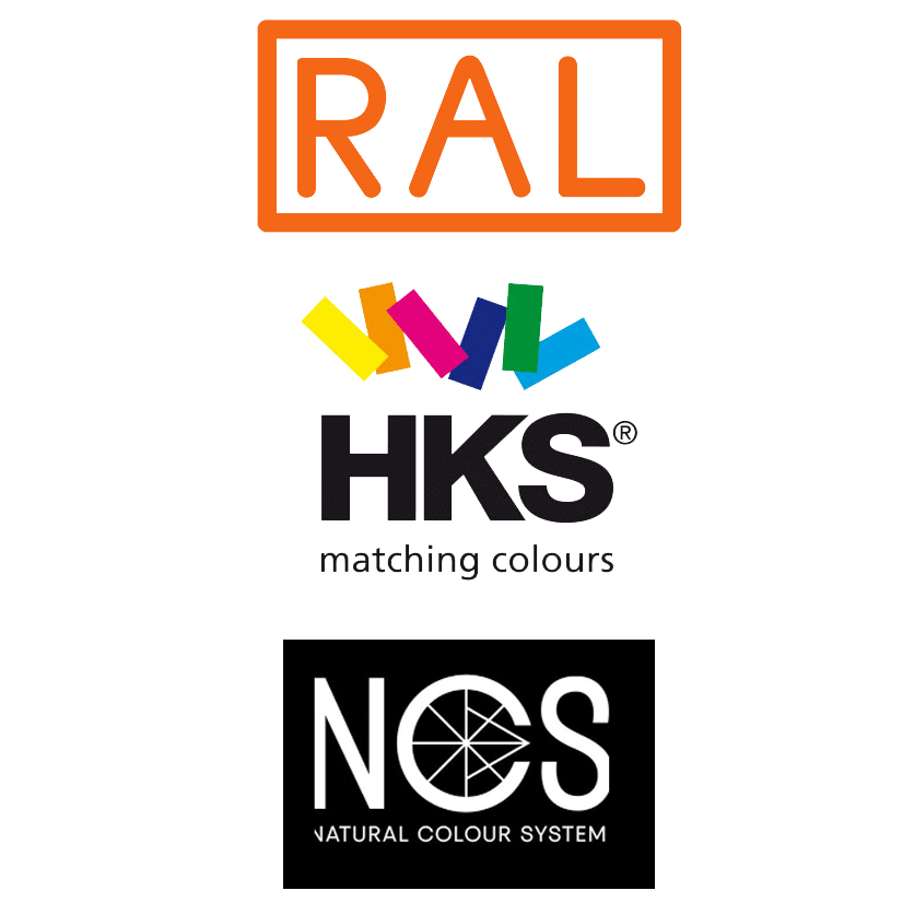 NCS, RAL y HKS catálogos de colores