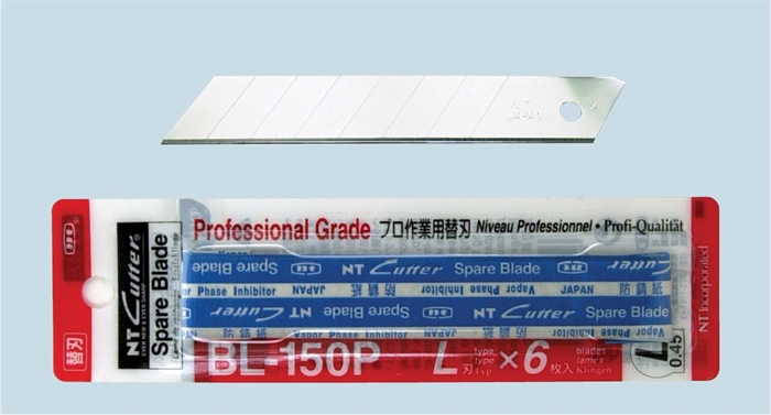 NT-Cutter Blades 18mm NT-Cutter BL-150P 6/unidad