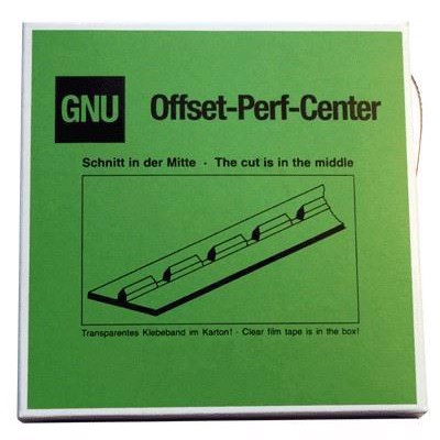 Perforadora de cinta para Offset, central, cartón - rollo de 1,8 m