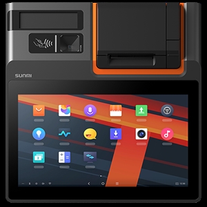 Sunmi T2 Mini - A7.1, impresora de 80 mm, 2GB+16GB, NFC, cámara de 0.3 MP, Wifi, 4G