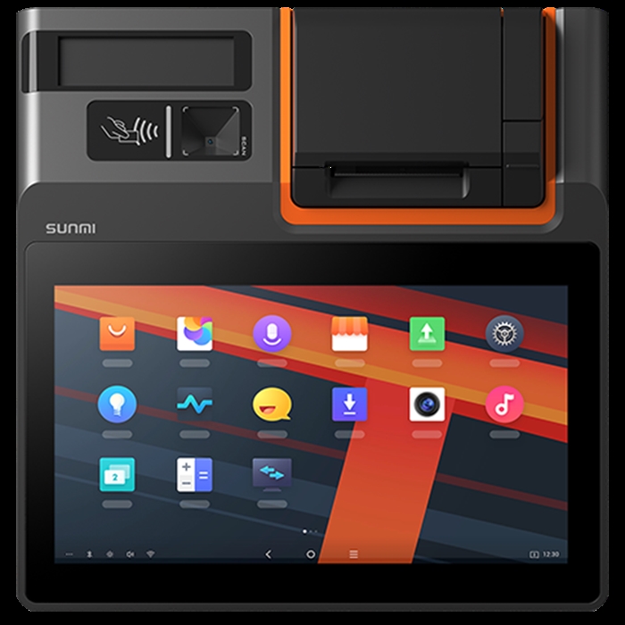 Sunmi T2 Mini - A7.1, impresora de 80 mm, 2GB+16GB, NFC, cámara de 0.3 MP, Wifi, 4G