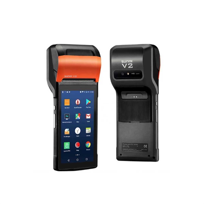 Sunmi V2S - A11, 2GB+16GB, cámara trasera de 5MP, impresora, Wifi, 4G