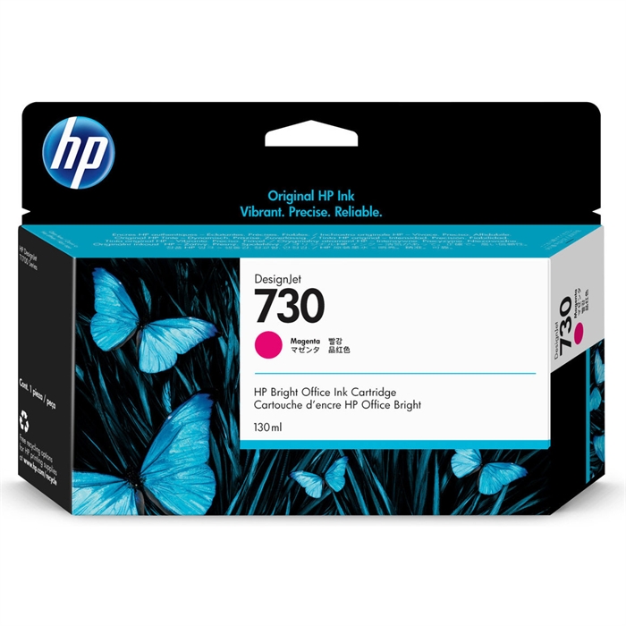 HP 730 130-ml Magenta DesignJet cartucho de tinta