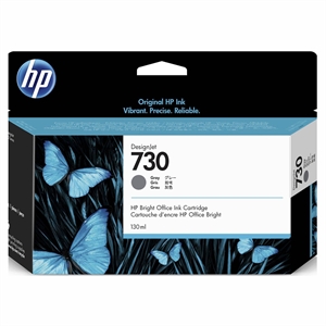 HP 730 130-ml Gray DesignJet cartucho de tinta