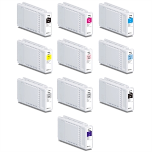 Juego completo de cartuchos de tinta de 350 ml para Epson SureColor P7300 y P9300