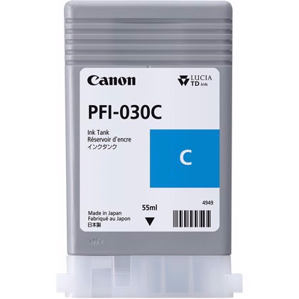 Canon Cyan PFI-030C - 55 ml cartucho de tinta