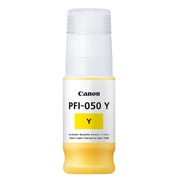 Canon PFI-050 Y Yellow, 70 ml cartucho de tinta